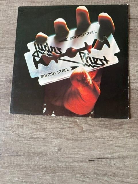 LP Judas Priest - British Steel - 1980, Cd's en Dvd's, Ophalen of Verzenden, Gebruikt