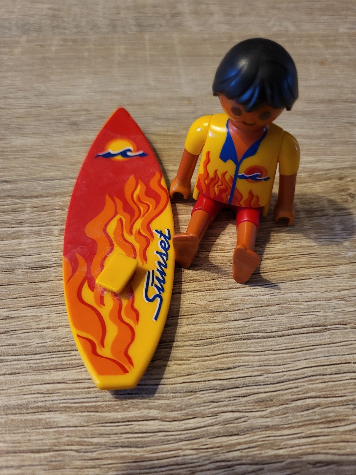 Playmobil Surfer met Surfplank - Sunset, Ophalen of Verzenden, Gebruikt