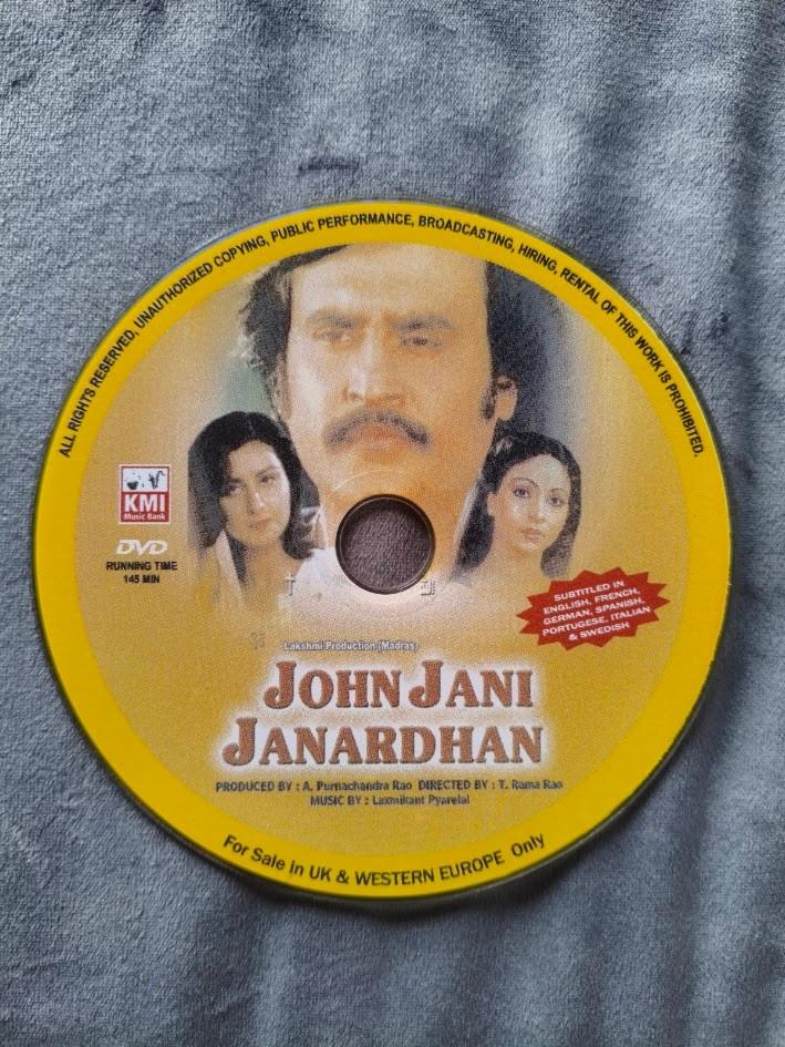 John Jani Janardhan ( Bollywood ) DVD, Vanaf 16 jaar, Ophalen of Verzenden, Gebruikt, Overige gebieden