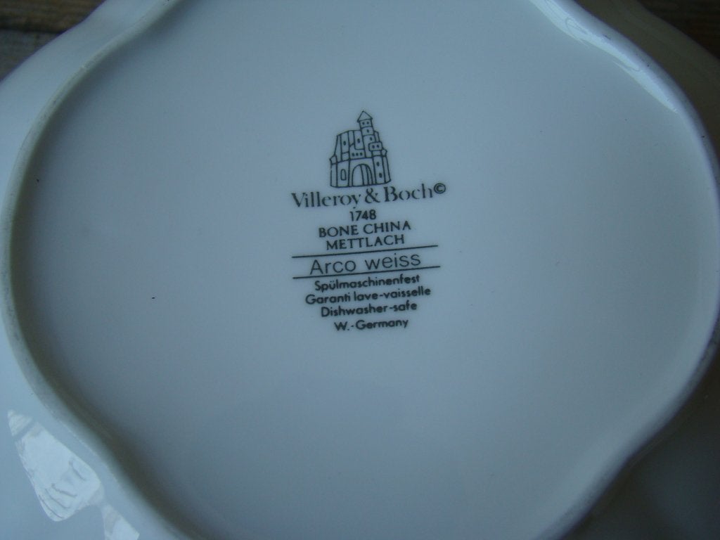 Servies, Villeroy & Boch, ARCO WEISS, gaaf, Ophalen of Verzenden