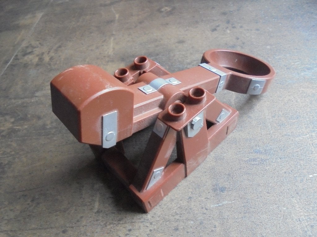 Lego Duplo Catapult (zie foto's), Kinderen en Baby's, Speelgoed | Duplo en Lego, Ophalen of Verzenden, Gebruikt, Losse stenen
