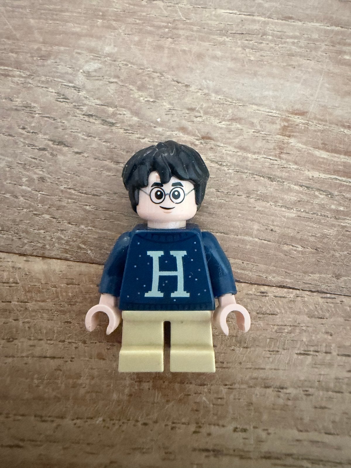 LEGO Harry Potter Minifiguur hp206 - Donkerblauwe Trui, Kinderen en Baby's, Ophalen of Verzenden, Zo goed als nieuw