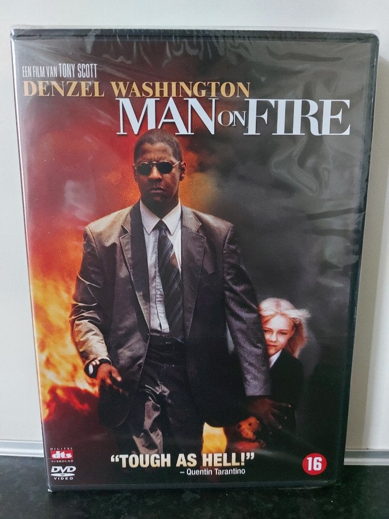 DVD Man on Fire / Thriller, Vanaf 16 jaar, Ophalen, Nieuw in verpakking, Actiethriller
