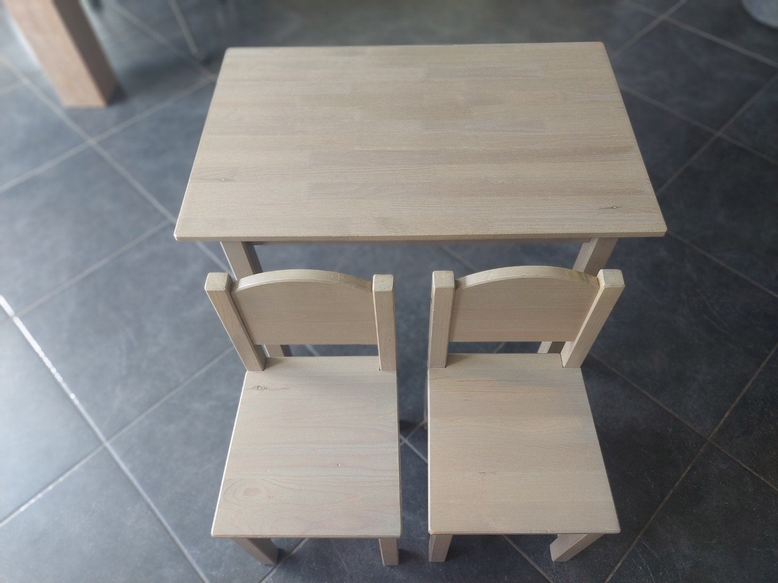 IKEA kinder tafel met 2 stoeltjes, Ophalen, Gebruikt, Tafel(s) en Stoel(en)
