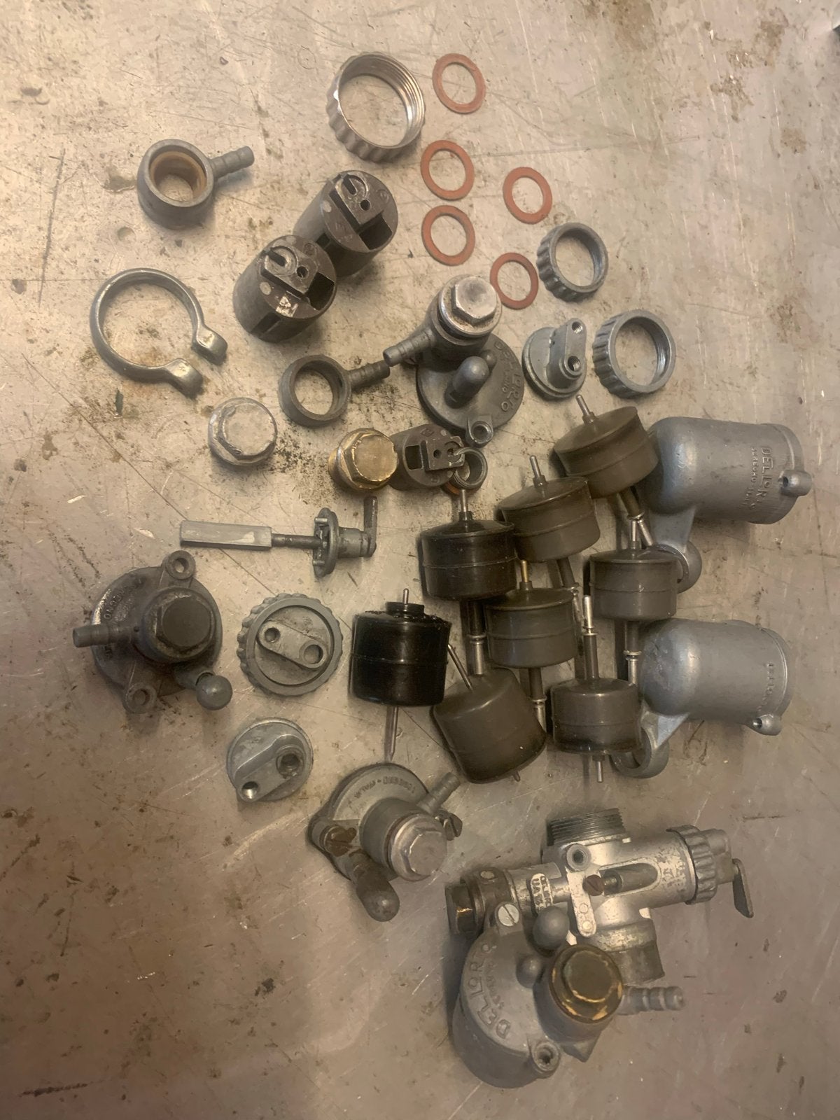 Dell'Orto Carburateur Onderdelen - Diverse Types, Ophalen of Verzenden, Gebruikt, Carburateur