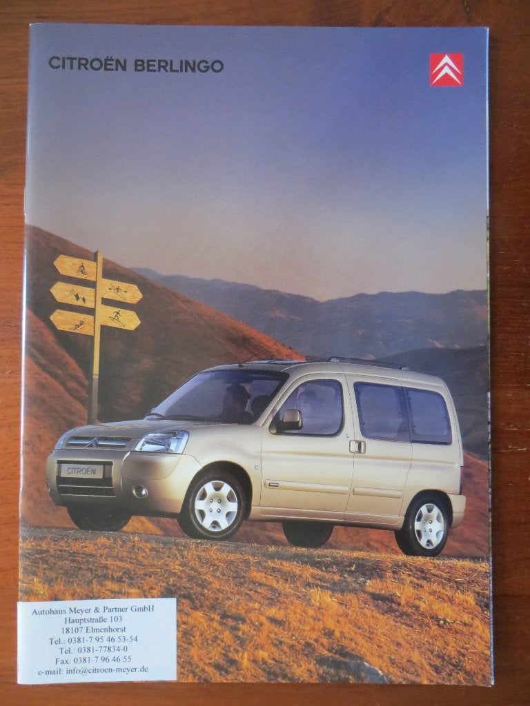 Citroën Berlingo (dec. 2003), Ophalen of Verzenden, Nieuw, Citroën