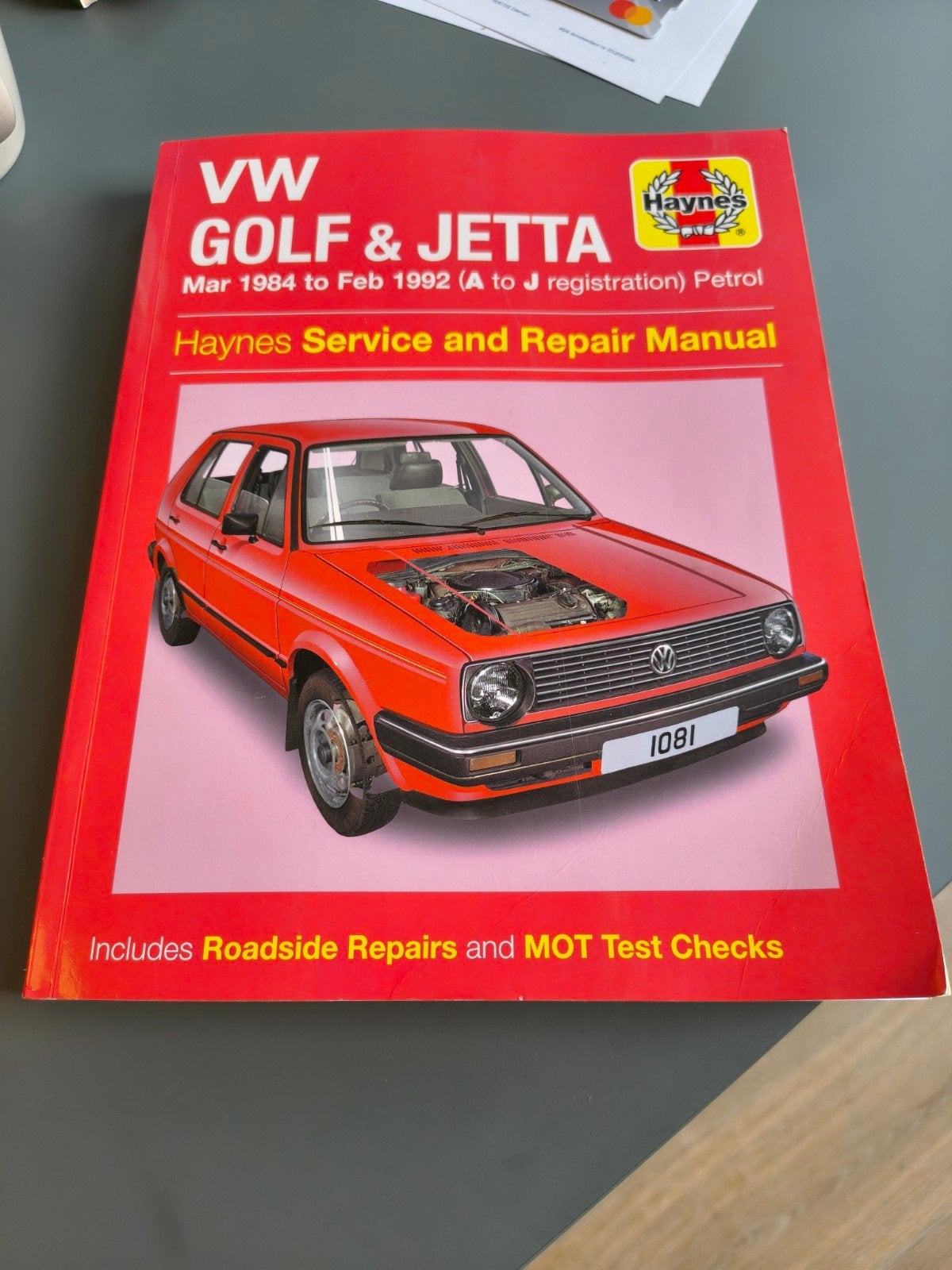 Haynes VW Golf & Jetta Reparatiehandleiding (1984-1992), Ophalen of Verzenden, Zo goed als nieuw, Volkswagen, Haynes