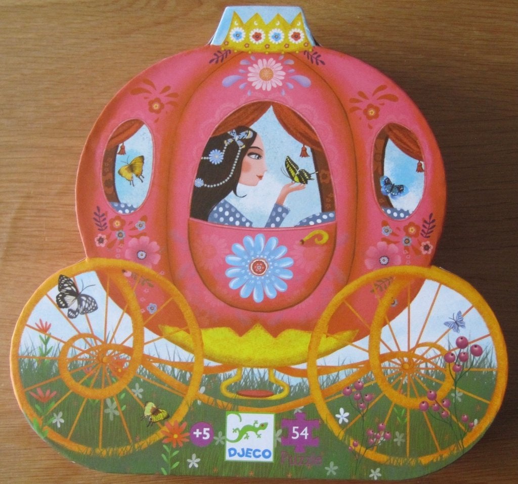 kinder puzzel - De koets van Elise - nieuw, Kinderen en Baby's, Speelgoed | Kinderpuzzels, Ophalen of Verzenden, Meer dan 50 stukjes