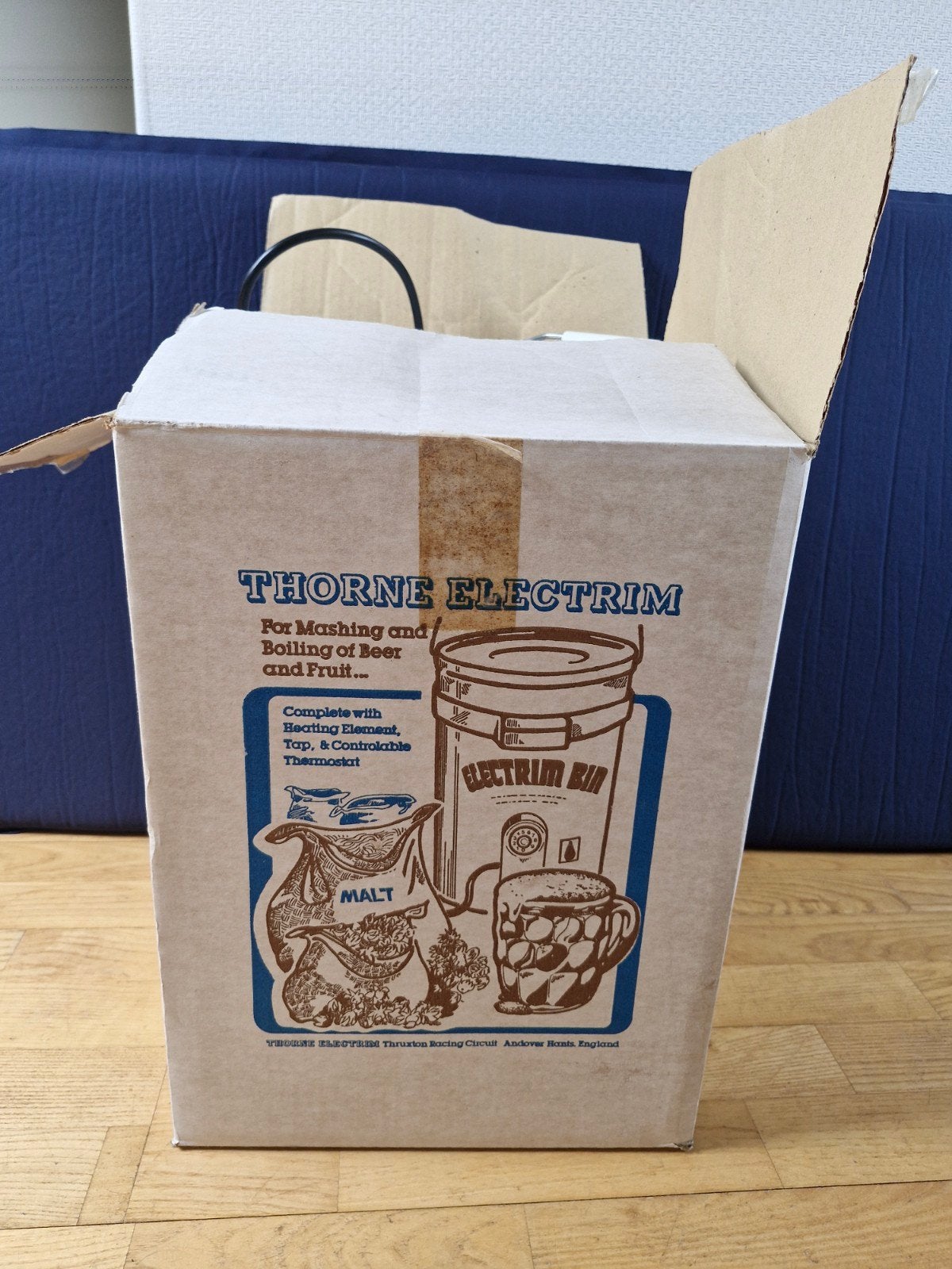 electric bin, Ophalen of Verzenden, Zo goed als nieuw