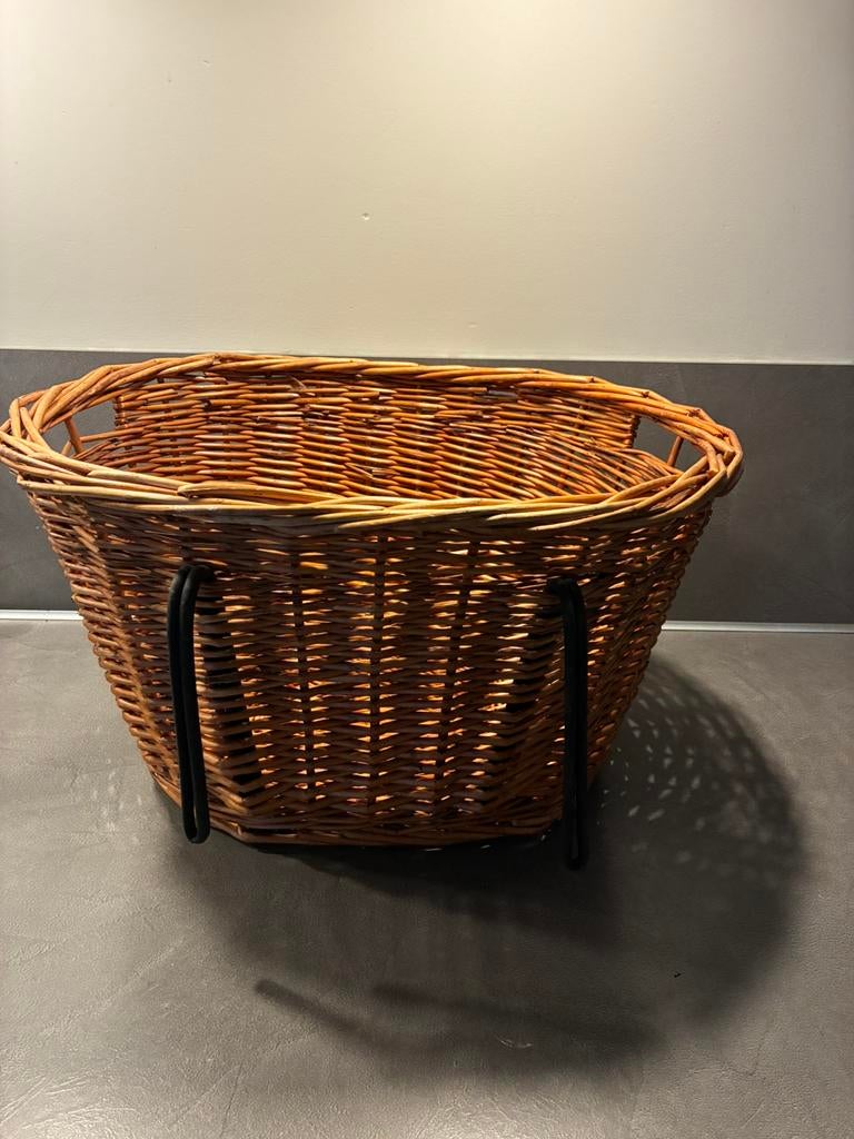 Rieten Fietsmand, Ophalen of Verzenden, Zo goed als nieuw