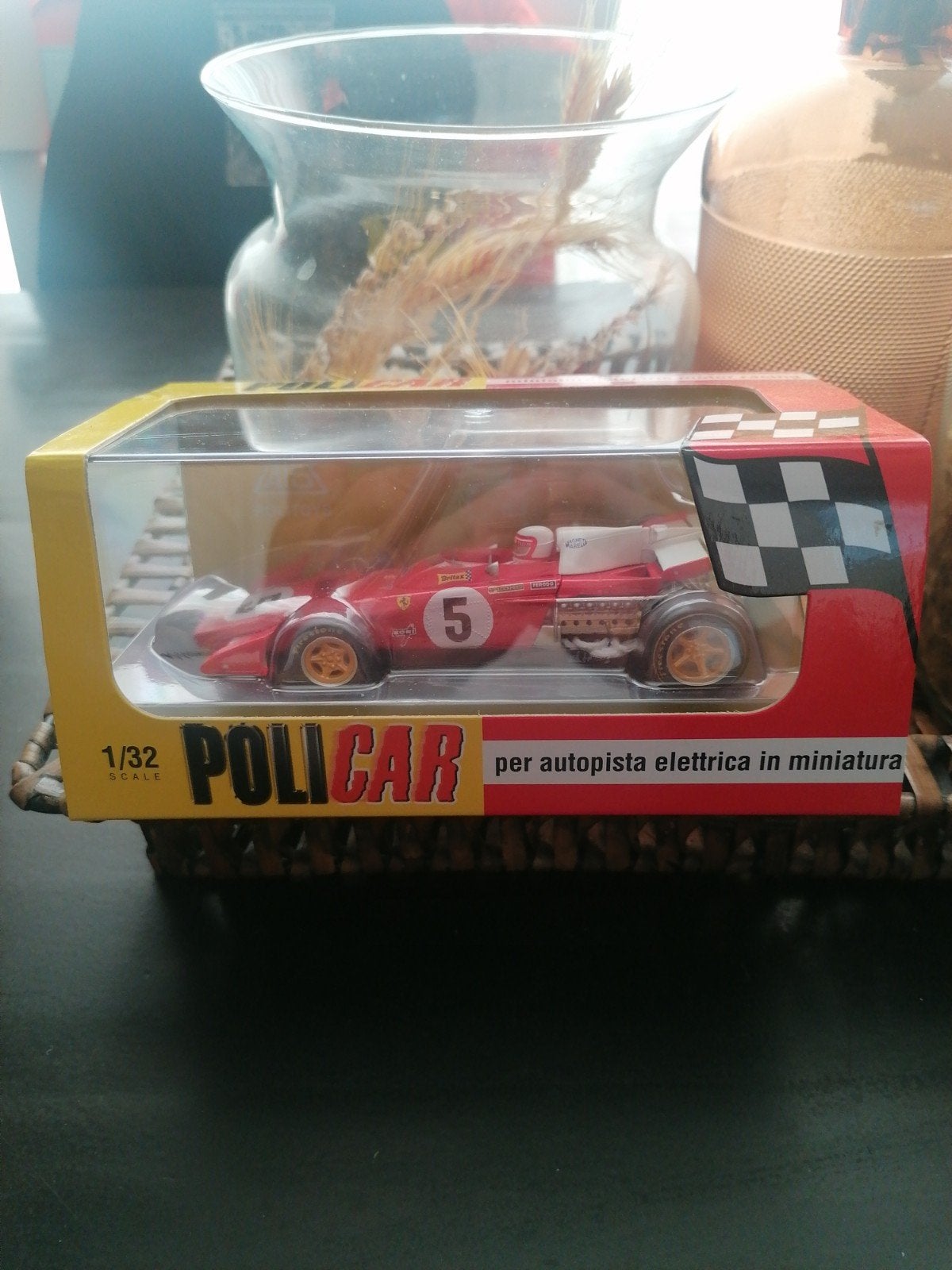 Polistil Policar Ferrari F1 Raceauto Schaalmodel 1/32, Ophalen of Verzenden