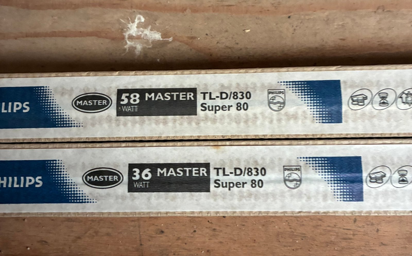 TL- lampen 36W en58W €15,-, G13 (TL), Nieuw, TL-buis, Warm wit