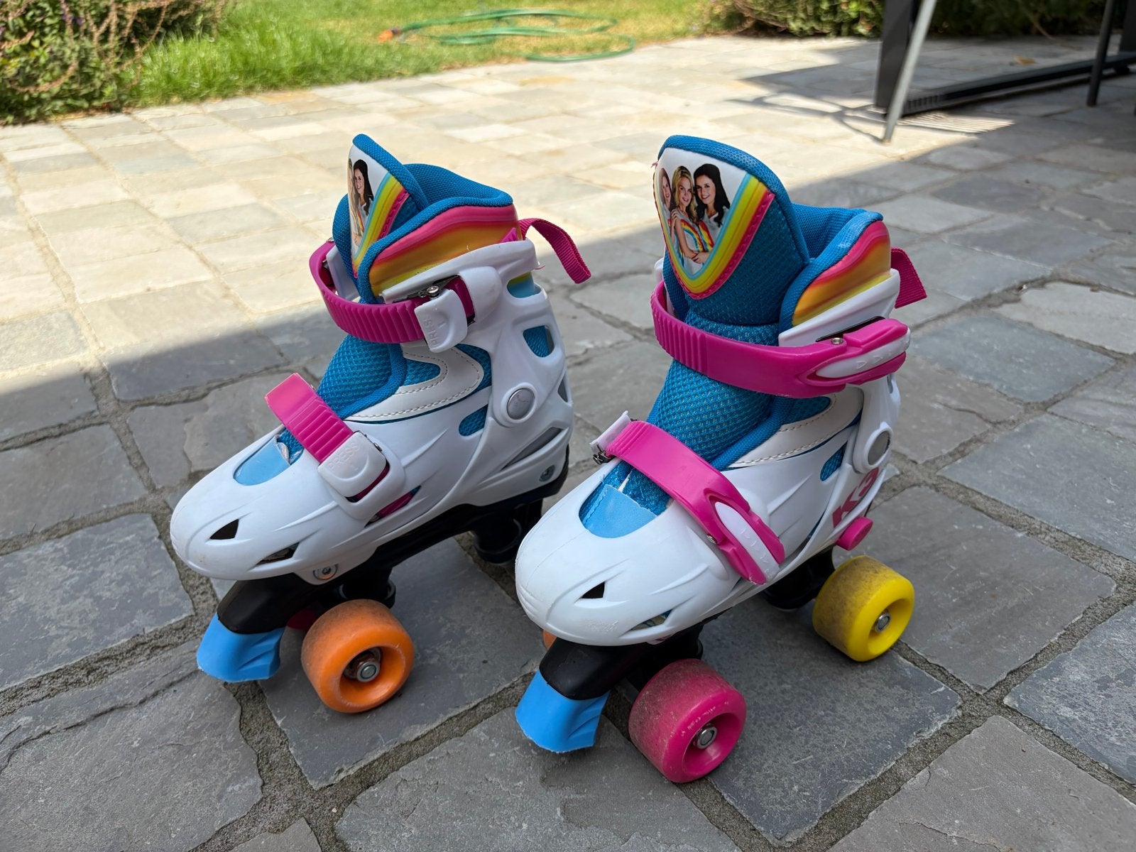 K3 rolschaatsen verstelbaar maat 31-34, Ophalen of Verzenden, Verstelbaar, Gebruikt, Kinderen