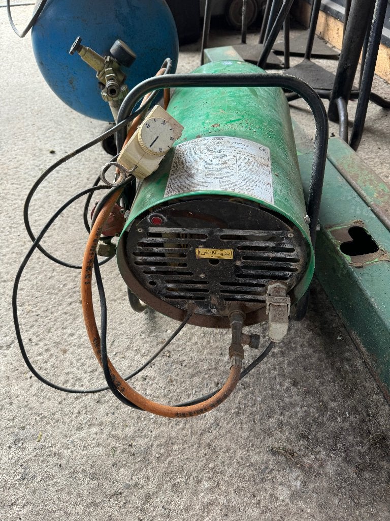 heteluchtkanon 2 stuks andrews gas, Doe-het-zelf en Verbouw, Gebruikt, Minder dan 30 cm, Overige typen, Minder dan 60 cm