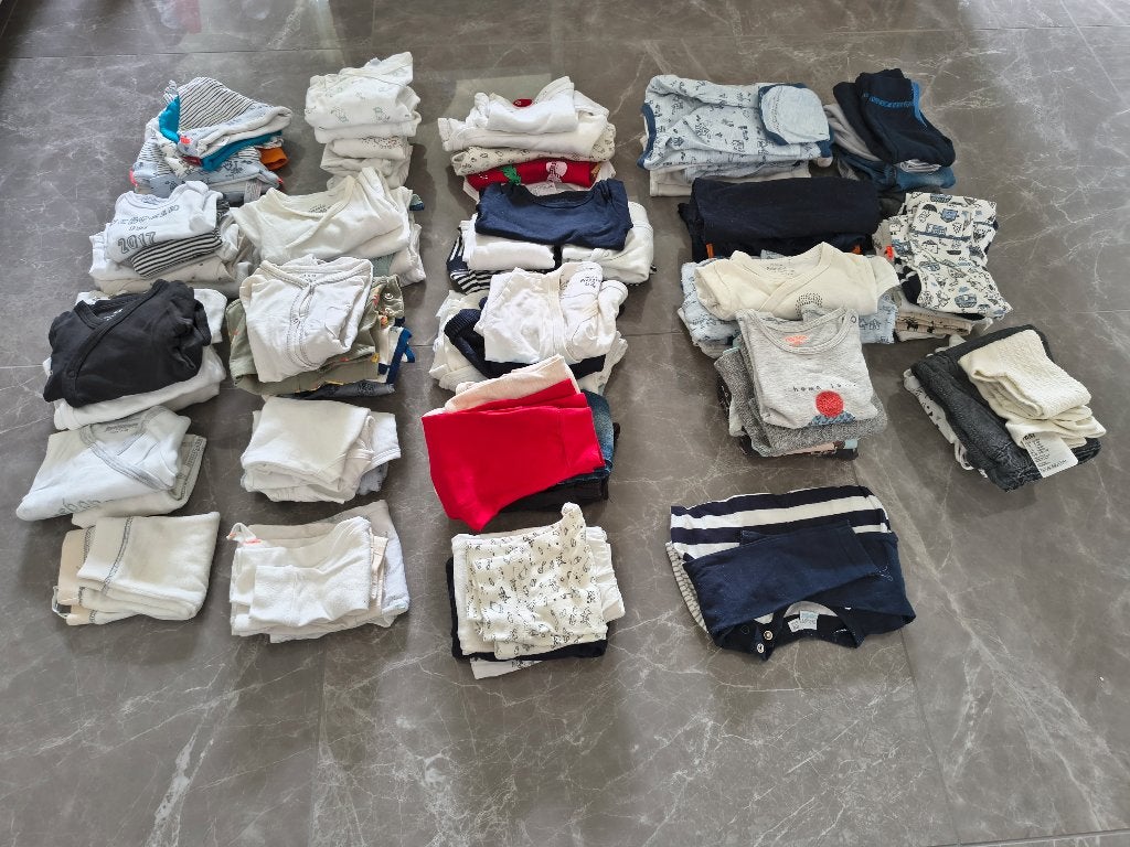 Babykleding pakket maat 50/56/62/68 - Jongenskleding, Ophalen, Gebruikt, Maat 62