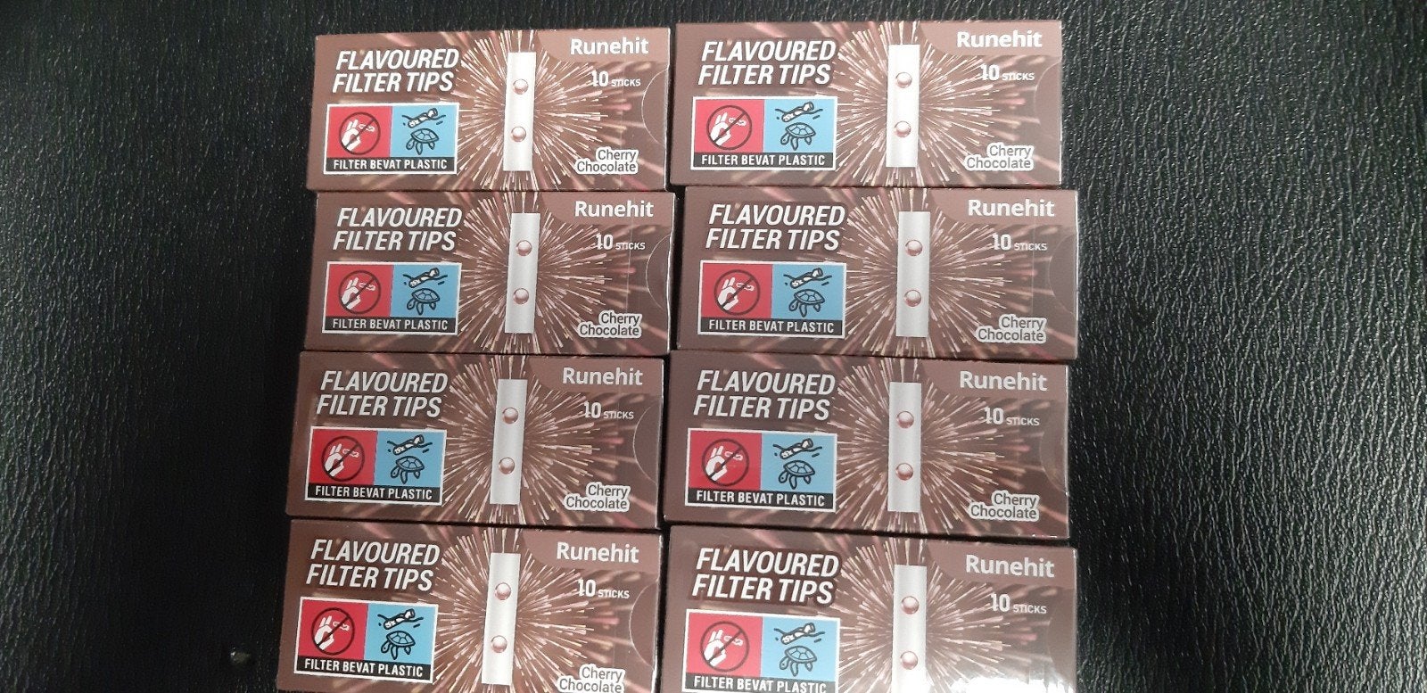 Runehit Flavoured Filter Tips - Cherry Chocolate (10 stuks), Ophalen of Verzenden, Nieuw, Overige typen