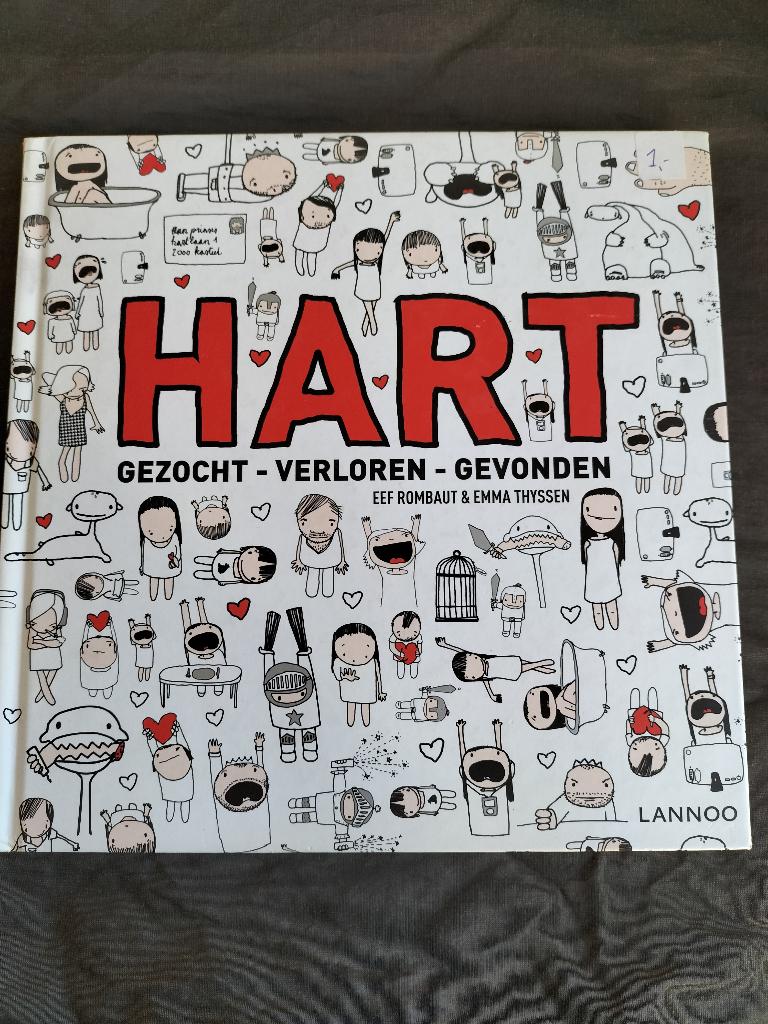 Eef Rombaut - Hart / gezocht - verloren - gevonden, Ophalen of Verzenden, Zo goed als nieuw, Eef Rombaut, Fictie algemeen