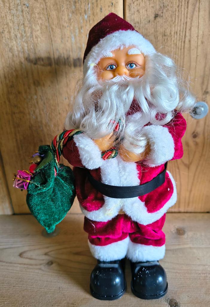 Bewegende kerstman met Jingle bell muziek, Diversen, Ophalen of Verzenden