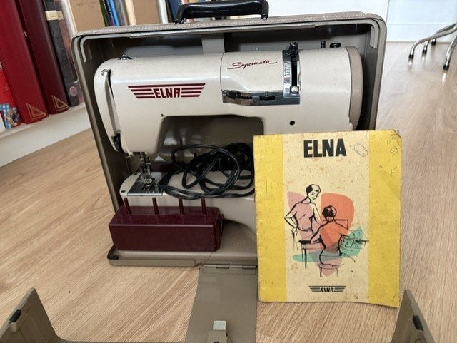 Elna Supermatic naaimachine vintage, Ophalen, Gebruikt, Naaimachine, Overige merken