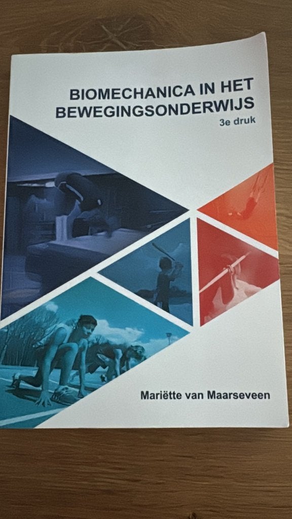 Biomechanica in het Bewegingsonderwijs, 3E druk, Boeken, Mariëtte van Maarseveen, Zo goed als nieuw, Beta, HBO