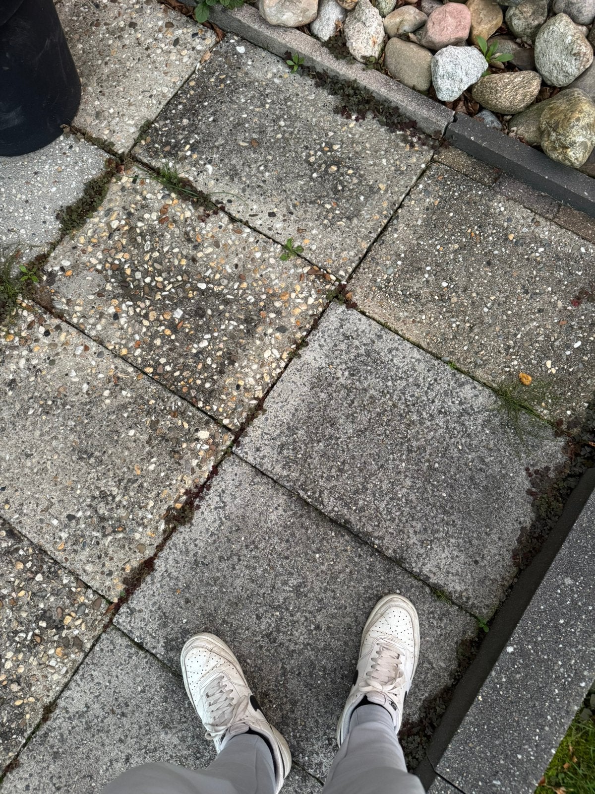 GRATIS terras beton tegels 60x40 en 5cm dik!, Ophalen, Gebruikt, 10 m² of meer, Beton