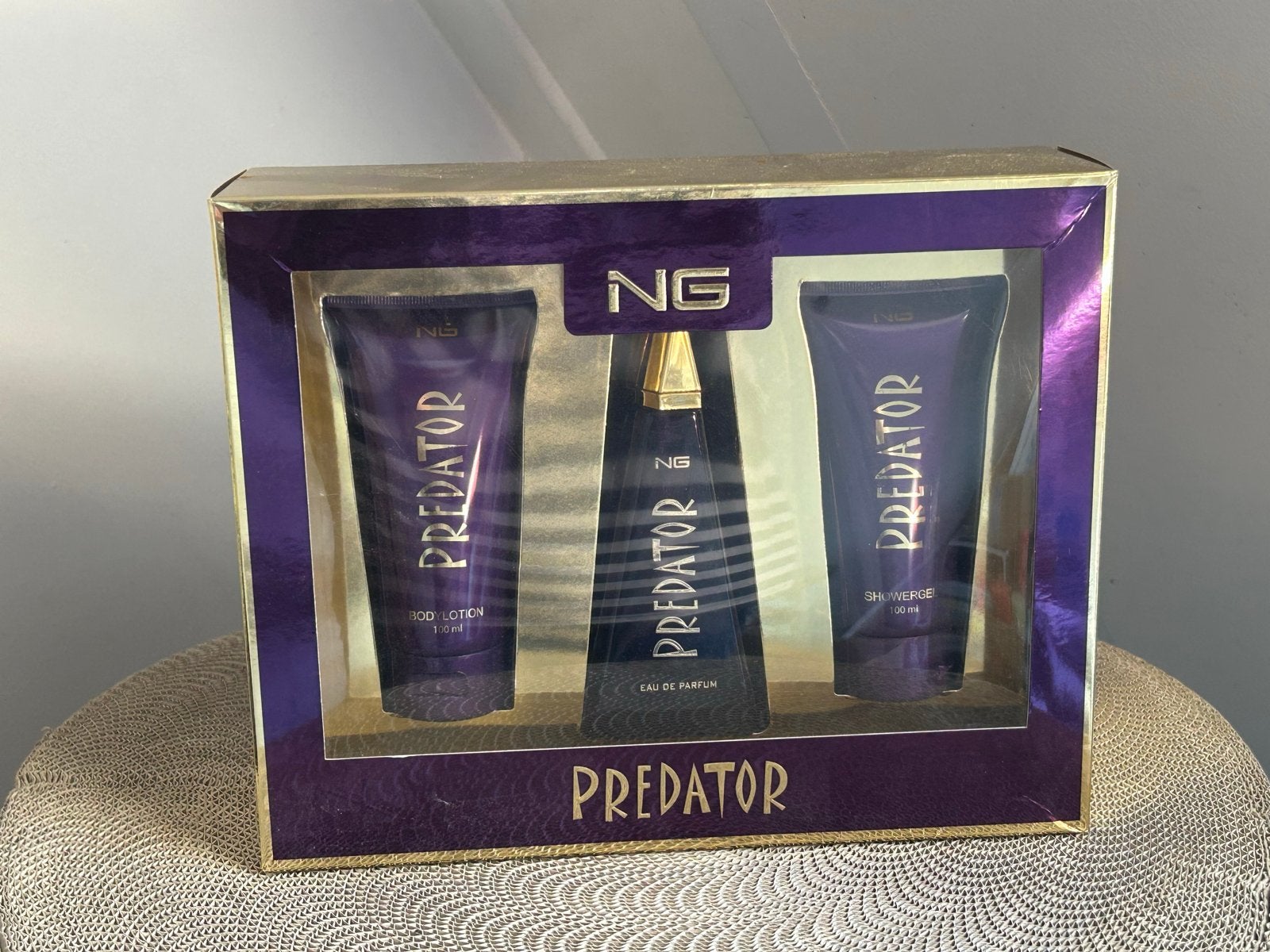 NG Predator Giftset: Eau de Parfum, Body Lotion, Showergel, Ophalen of Verzenden, Nieuw