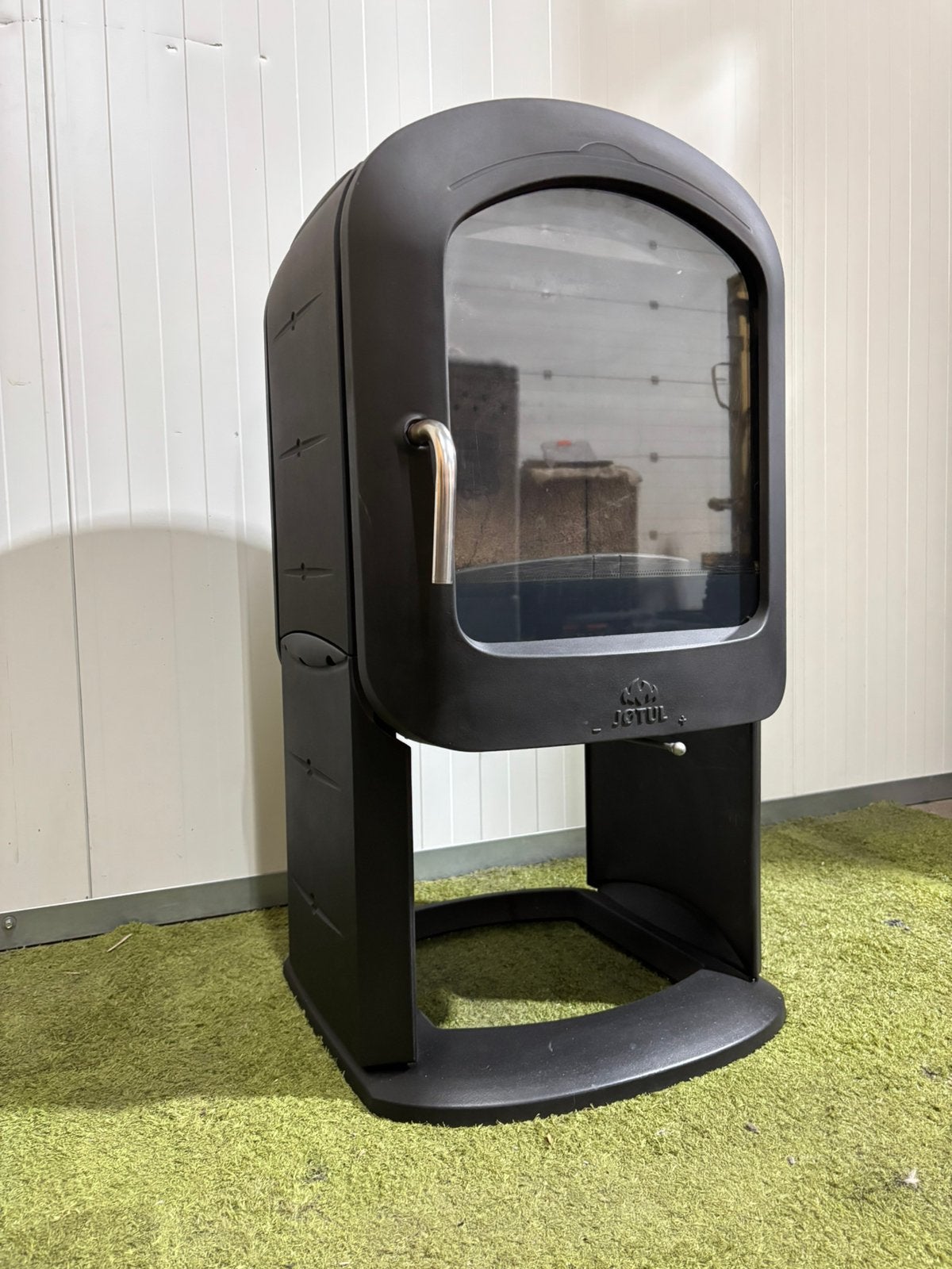 Jotul F-250 houtkachel terraskachel, Ophalen, Zo goed als nieuw, Vrijstaande haard, Houthaard