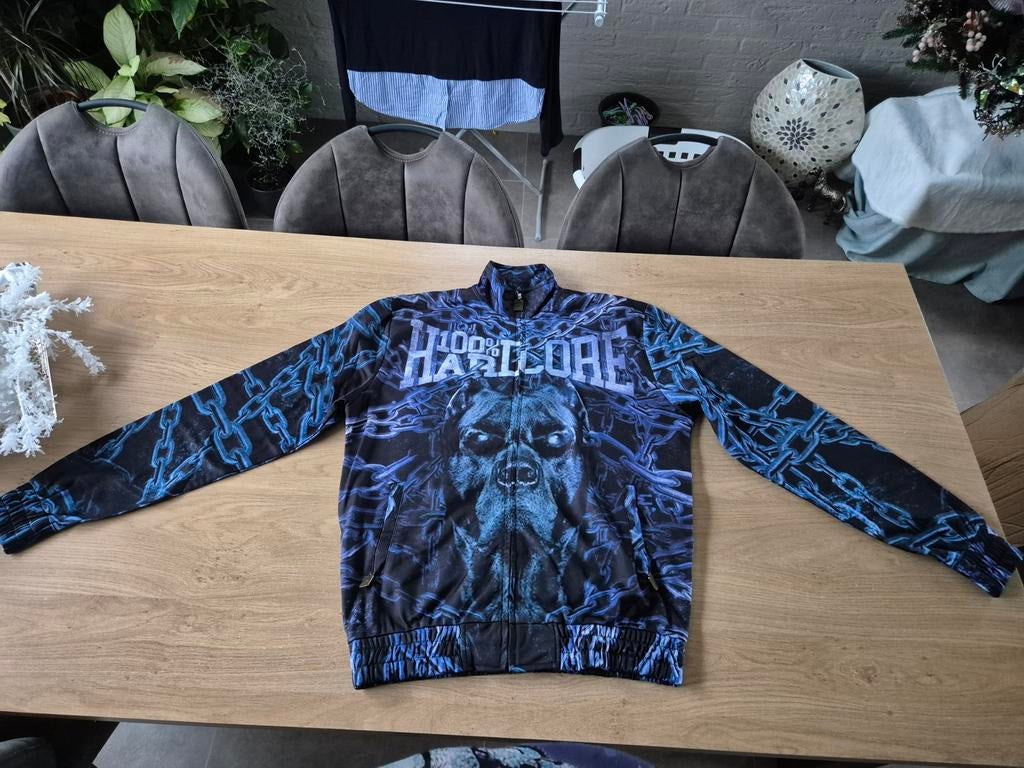 100%Hardcore jack, Kleding | Heren, Blauw, Maat 56/58 (XL), Ophalen of Verzenden, 100%Hardcore
