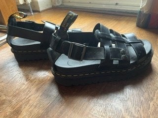 Dr Martens sandalen TERRY zwart mt 42, Ophalen, Zwart, Sandalen of Muiltjes, Dr. Martens
