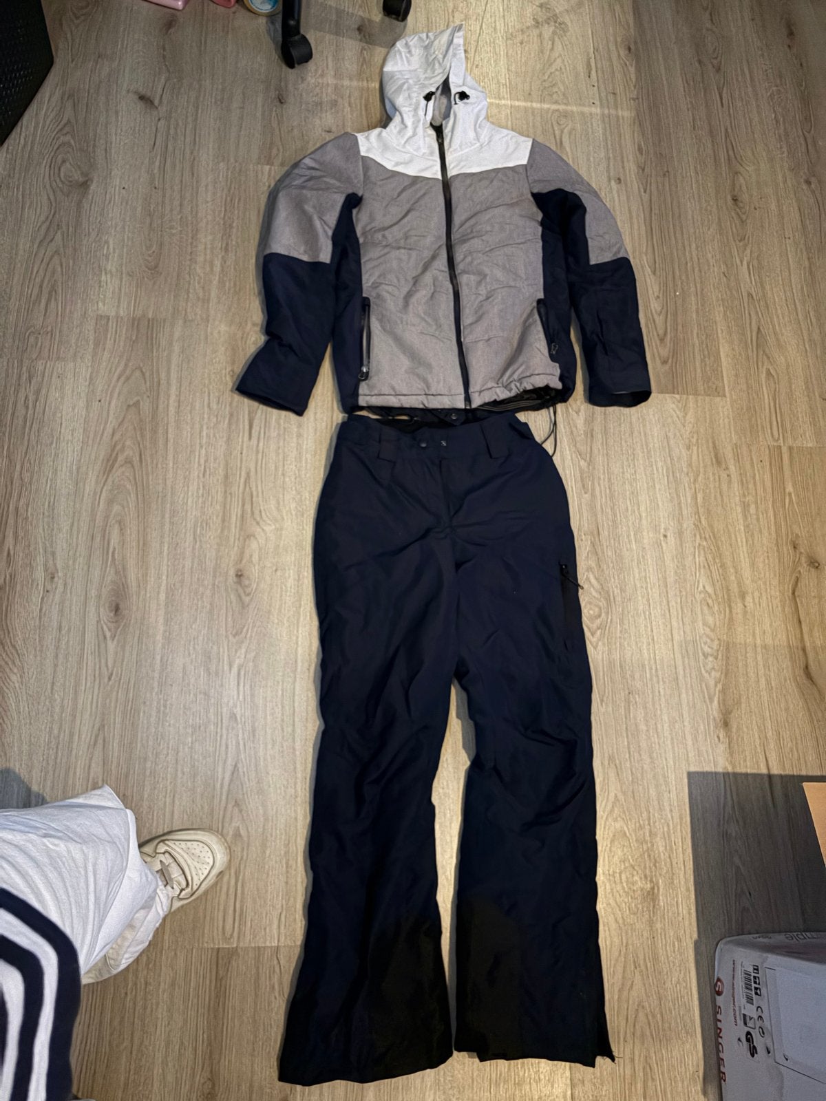 Crivit ski-jas en broek set - Maat XS/S, Ophalen of Verzenden, Zo goed als nieuw, Maat 36 (S), Pak