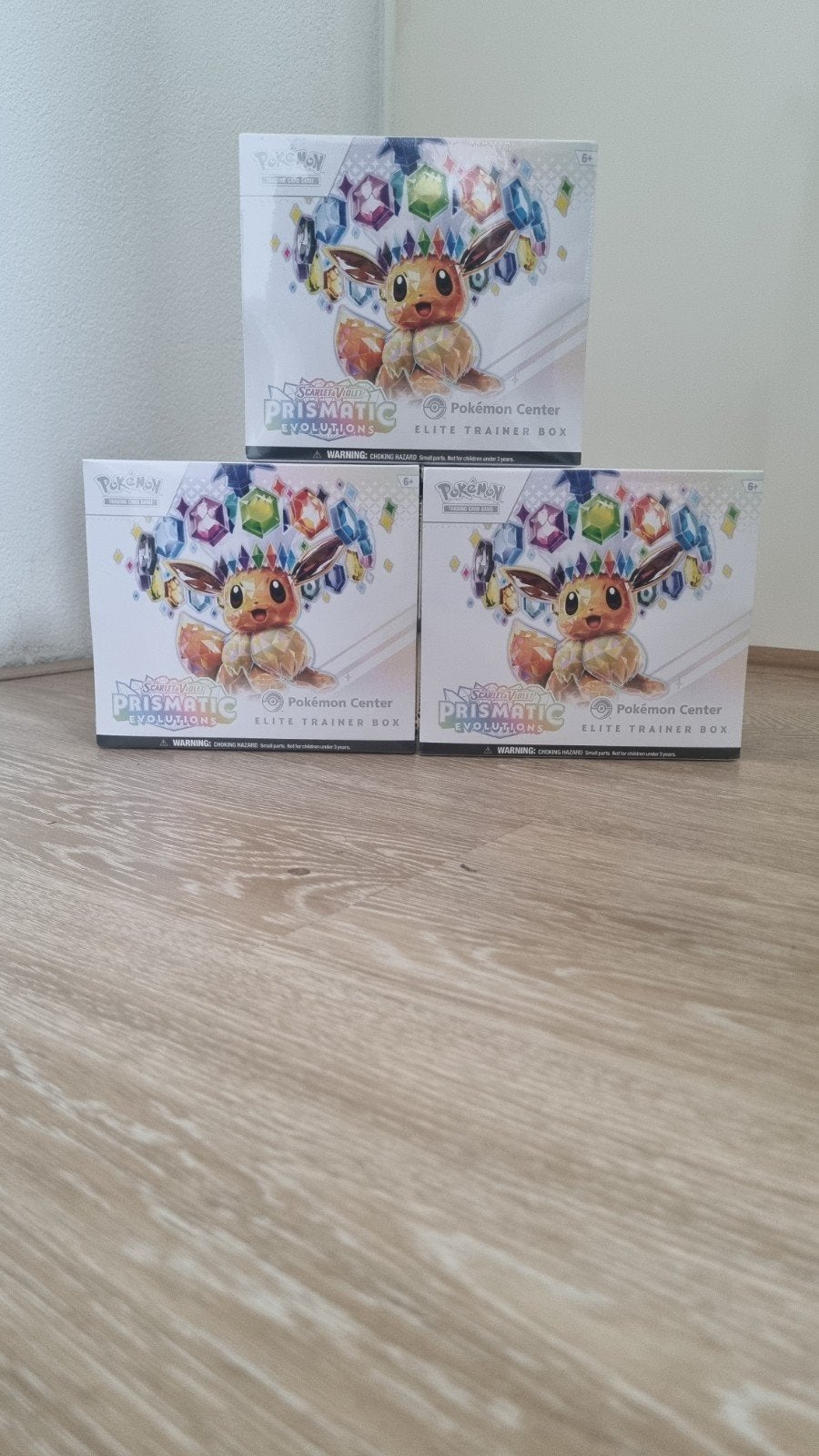 11x Prismatic Pokemon Center Elite Trainer Boxen, Ophalen of Verzenden, Nieuw, Boosterbox
