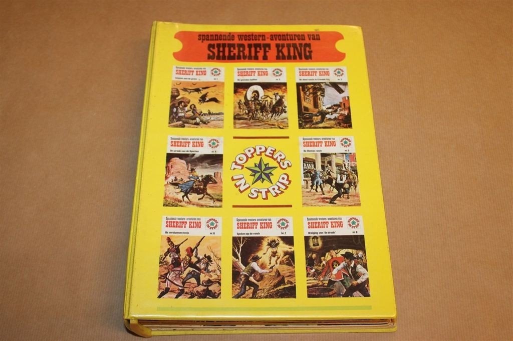 Sheriff King — Complete Stripreeks 1 t/m 16 1975, Boeken, Stripboeken, Eén stripboek, Ophalen of Verzenden, Gelezen