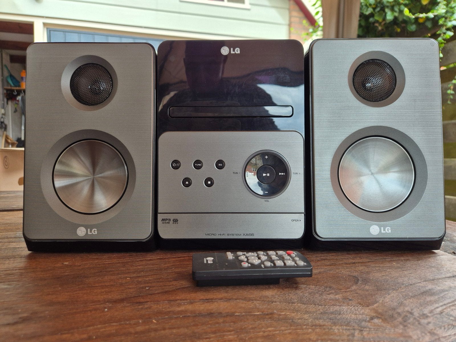 LG Micro Hi-Fi Systeem XA66 met CD-speler en speakers, Ophalen of Verzenden