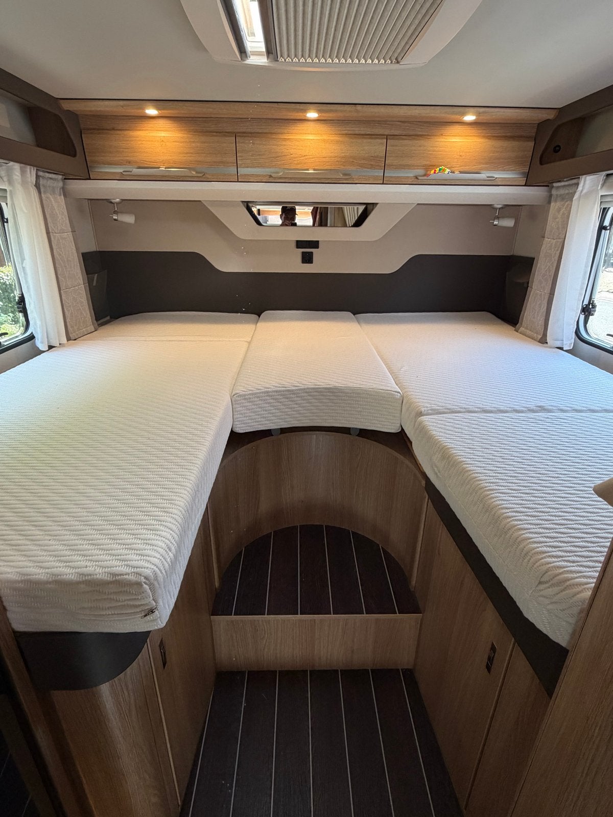 Topper voor camper + ombouwset  - 190x205x7cm, Overige merken, Vast bed, Tot en met 2, Particulier