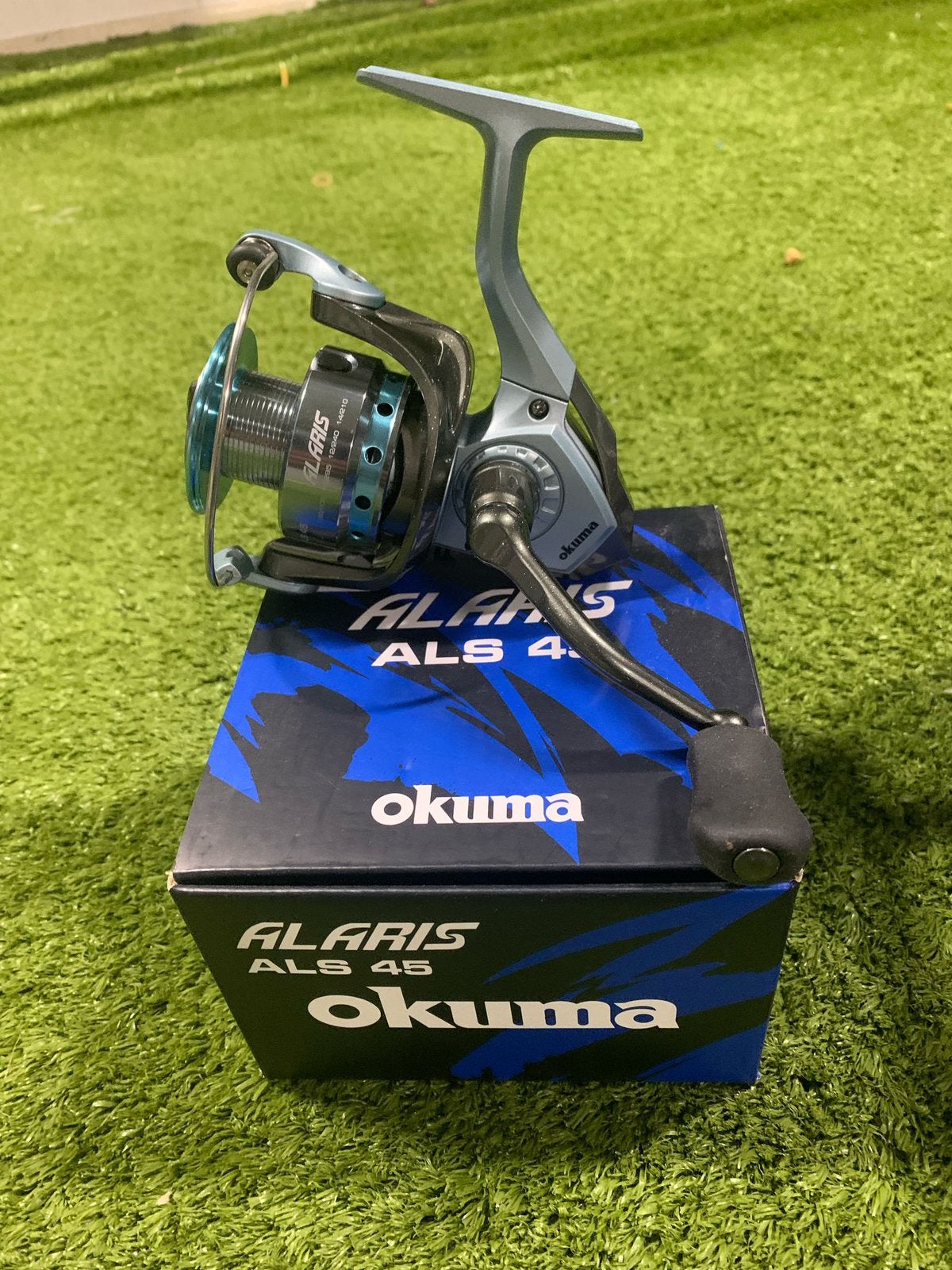 Nieuwe Okuma Altera 6500 molen, 4 lagers & aluminium spoel, Ophalen of Verzenden, Nieuw, Molen