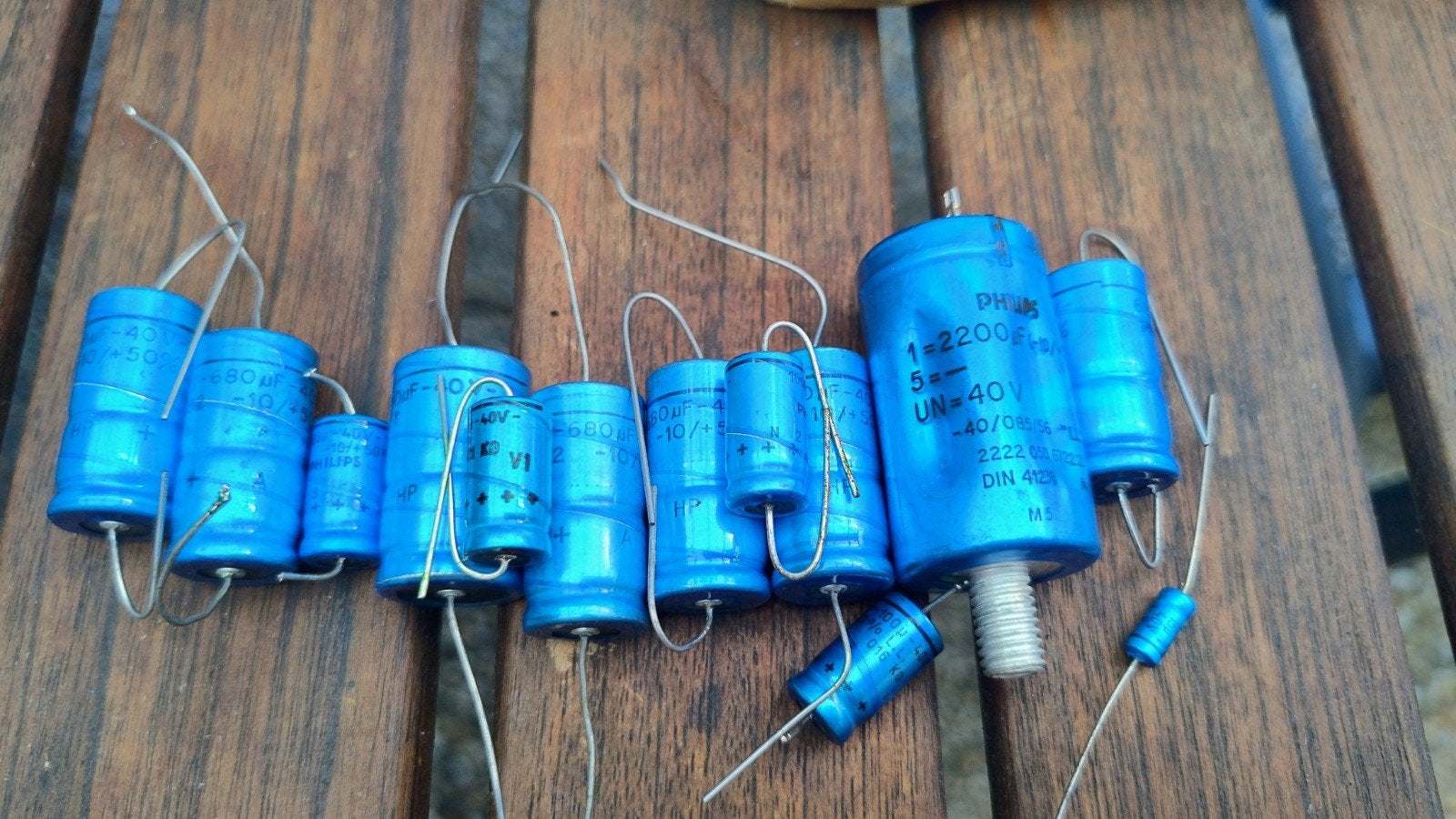Philips & ERO axiale condensatoren / elco's – NOS, Ophalen of Verzenden, Nieuw