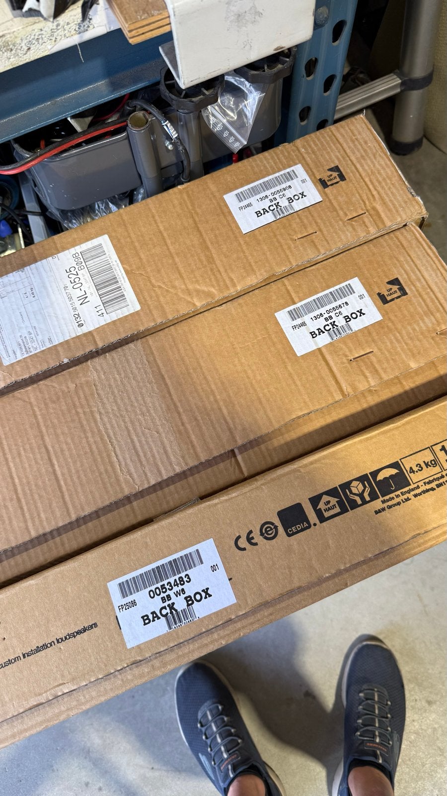 Nieuwe Backbox voor inbouw luidsprekers, Ophalen of Verzenden, Nieuw, Overige typen, Overige merken