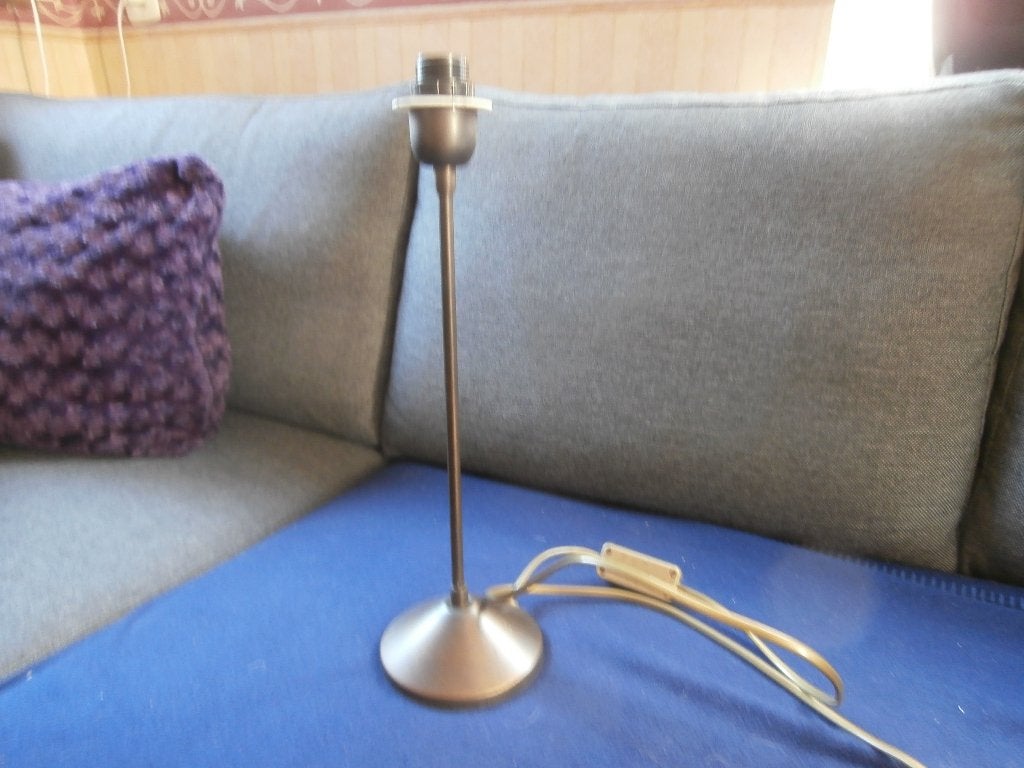 Lamp tafellamp voet voor een lamp koperkleurig schemerlamp, Gebruikt, Goud, 35 cm, Ophalen of Verzenden