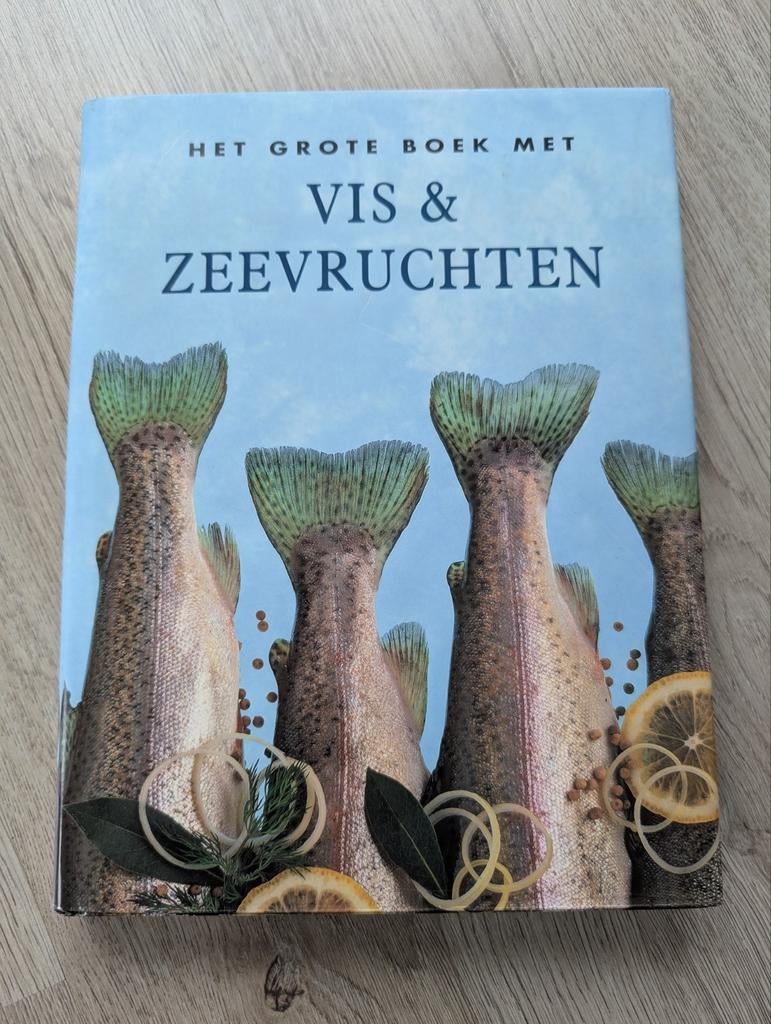 Het grote boek met vis en zeevruchten, Ophalen of Verzenden, Zo goed als nieuw