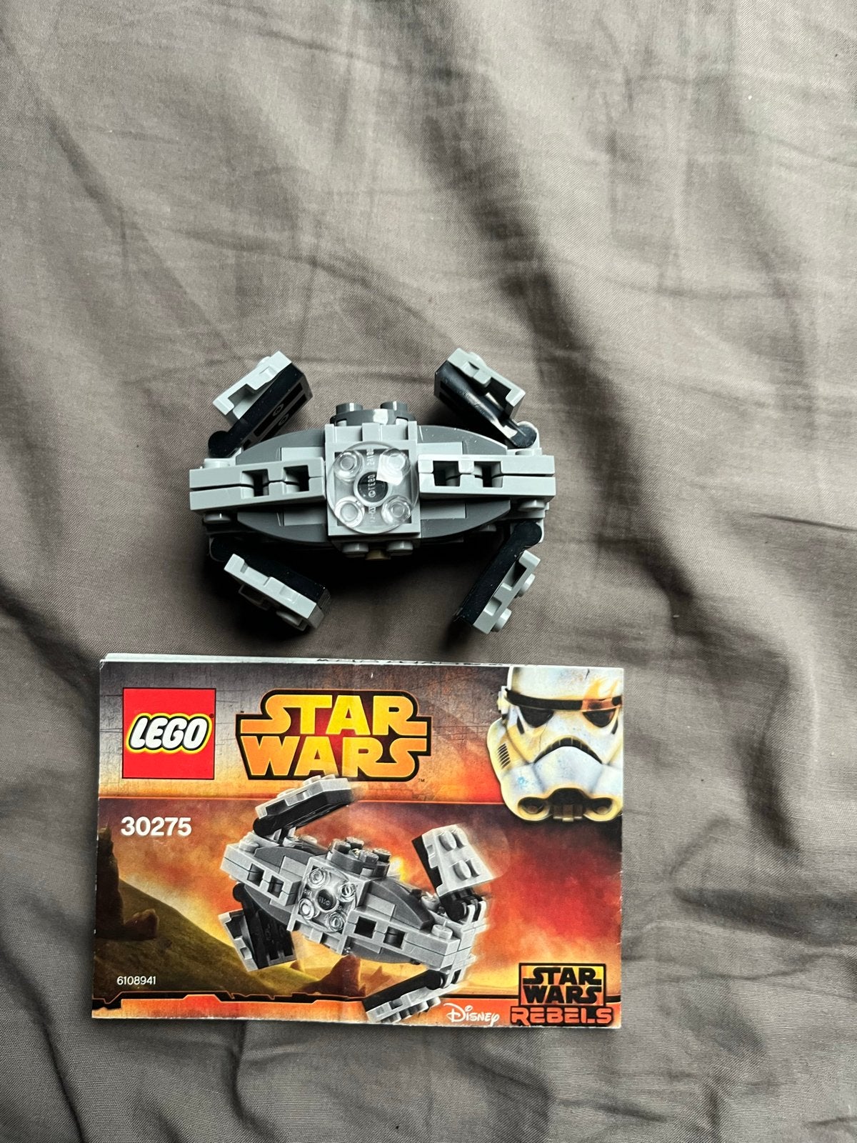 LEGO Star Wars 30275 TIE Advanced Prototype Polybag, Ophalen of Verzenden, Zo goed als nieuw, Overige merken