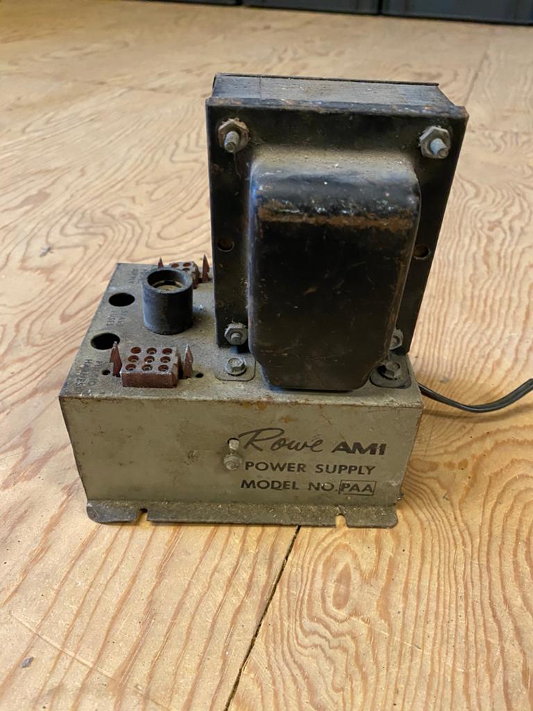 Rowe Ami power supply PAA L-5627A, Verzamelen, Automaten | Jukeboxen, Ophalen, Zo goed als nieuw, 1950 tot 1960, Ami