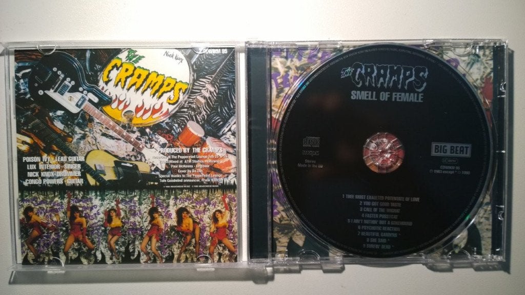 The Cramps - Smell Of Female, Ophalen of Verzenden, Zo goed als nieuw, Poprock, Album