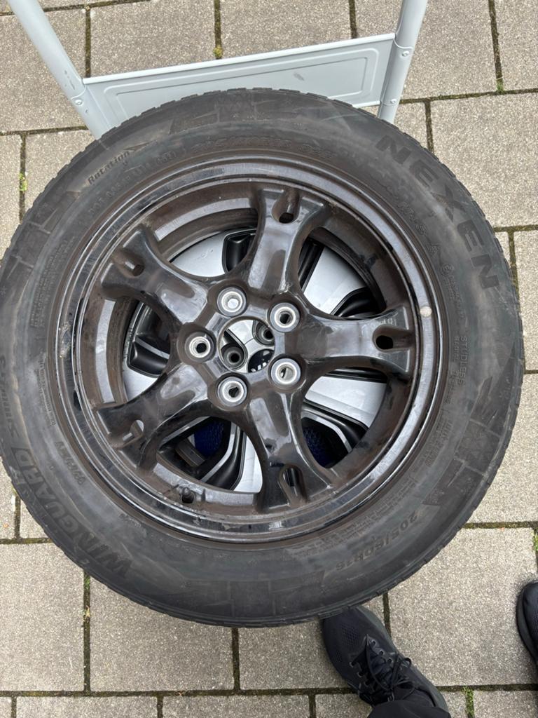 16 inch velgen met Nexen 205/60R16 banden, Auto-onderdelen, Banden en Velgen, Ophalen, Gebruikt, 16 inch, Banden en Velgen