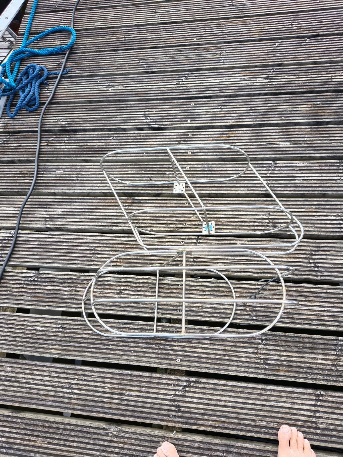 2x Fenderhouders voor fenders 20-22 cm, Ophalen, Gebruikt, Overige typen