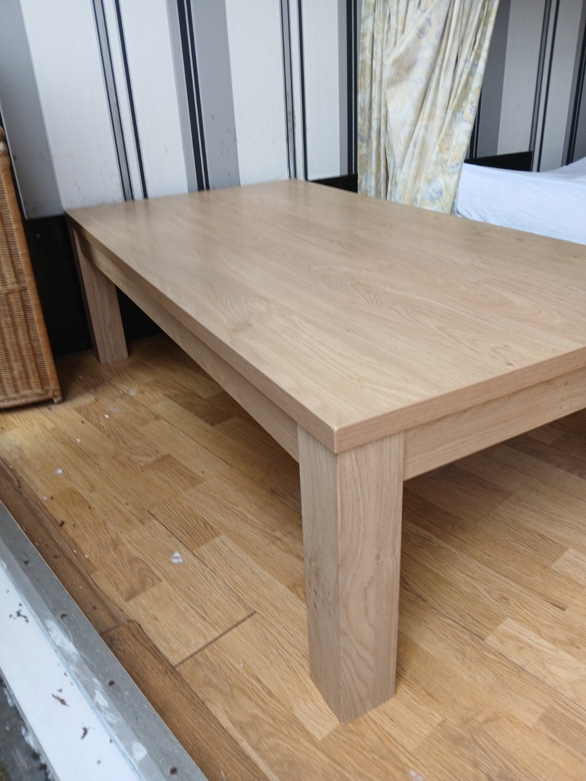 Salontafel 135x70x42 cm - Stijlvol en Ruim, Gebruikt, 100 tot 150 cm, Overige houtsoorten, 50 tot 100 cm