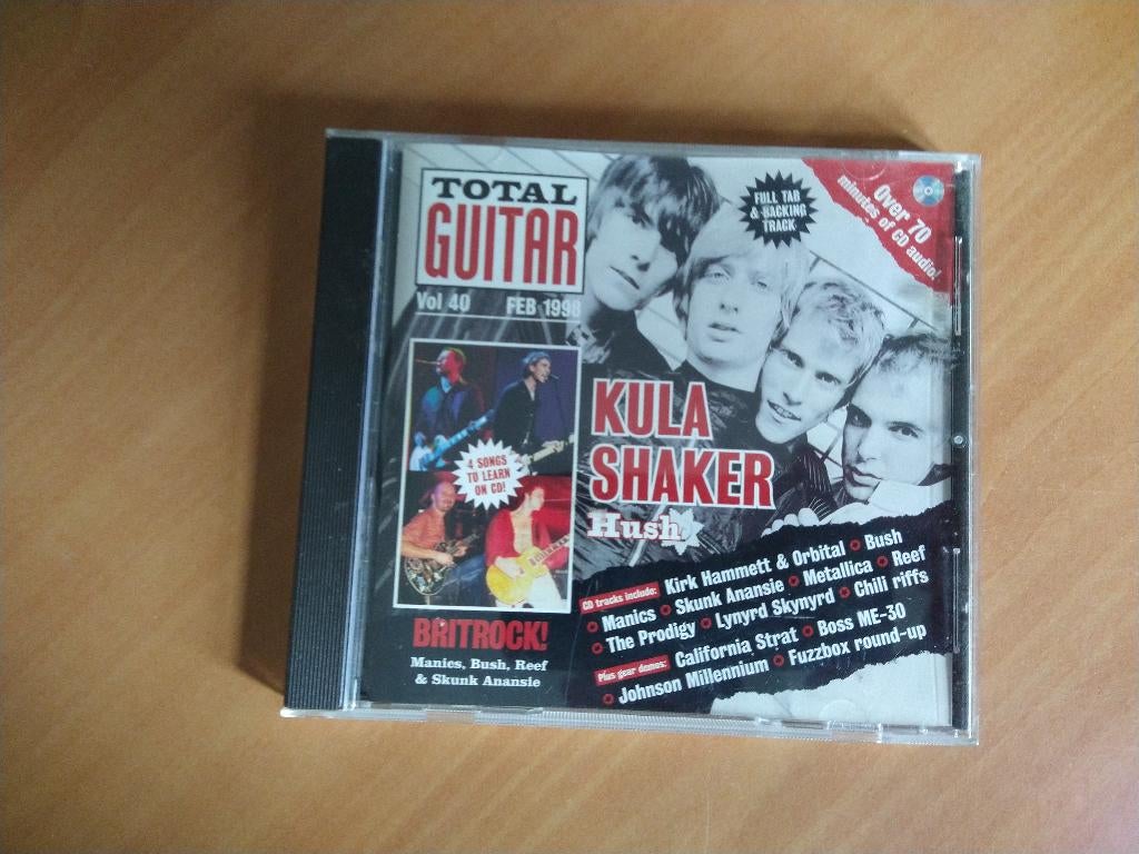 CD Total Guitar Vol 40. Feb 1998, Ophalen of Verzenden, Zo goed als nieuw, Poprock
