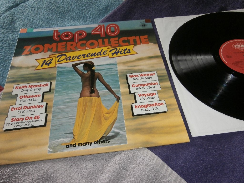 LP- Top 40 Zomercollectie 14 Daverende Hits -Various Artists, LP, Zo goed als nieuw, Pop, 12 inch