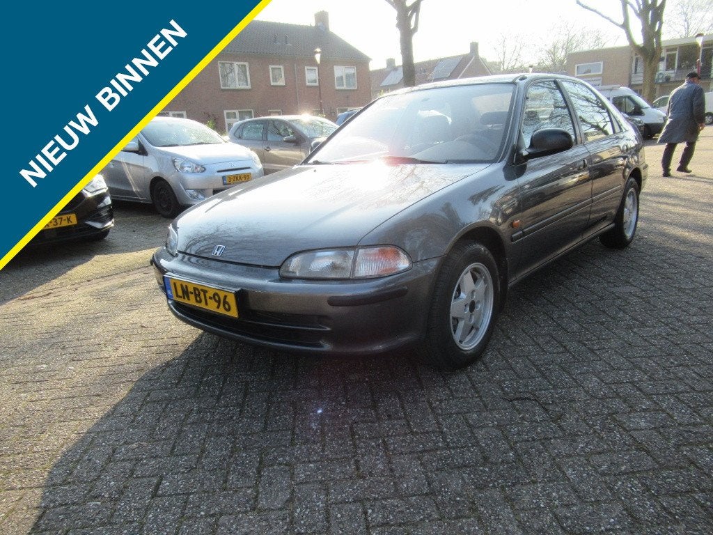 Honda Civic 1.6i EH9 VTEC | Compleet onderhoud | van 1e EIG., Auto's, Oldtimers, 1590 cc, Origineel Nederlands, Bedrijf, Sedan
