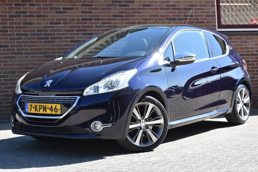 Peugeot 208 1.6 THP XY '13 Pano Clima Cruise Inruil mogelijk, Voorwielaandrijving, Euro 5, Gebruikt, Zwart