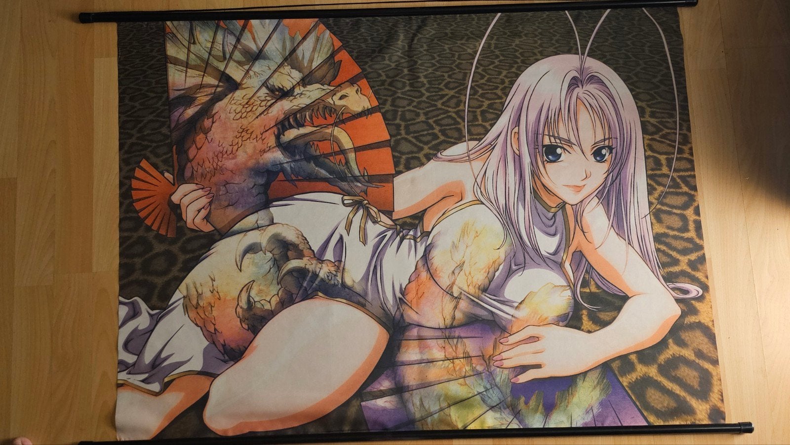 Maya Natsume Muurscroll Tenjho Tenge 2004 Anime Manga, Ophalen of Verzenden, Gebruikt